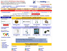 Tablet Screenshot of cl.tradeholding.com